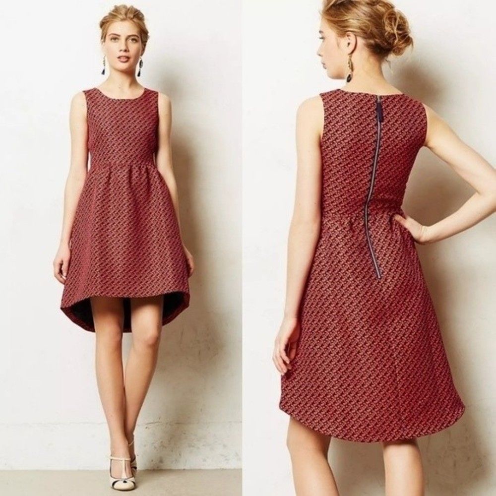 Anthropologie Geojacquard Dress By Lili Wang for Lilis Closet